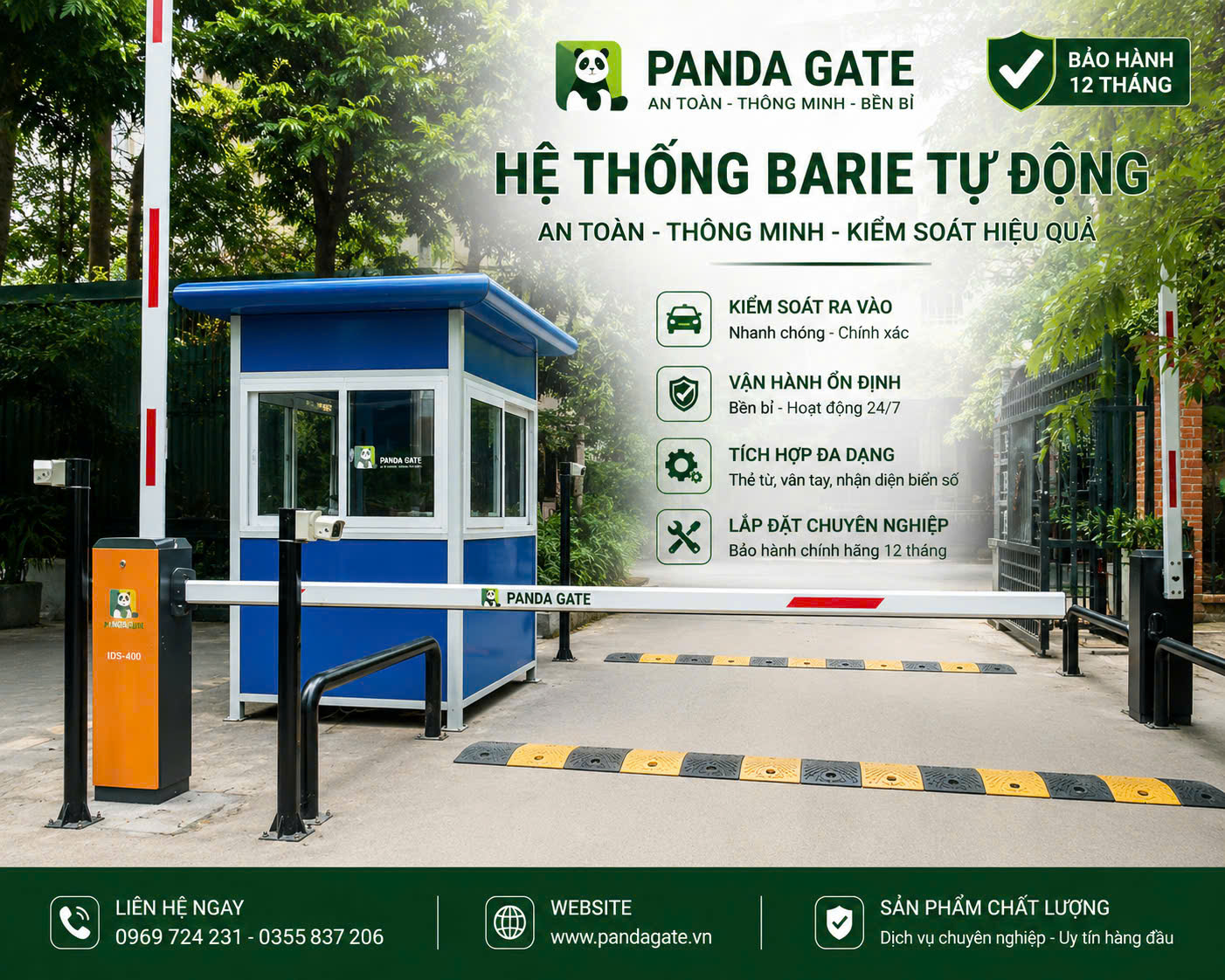 Barie Tự Động Nam Định – Cung Cấp, Lắp Đặt Chính Hãng