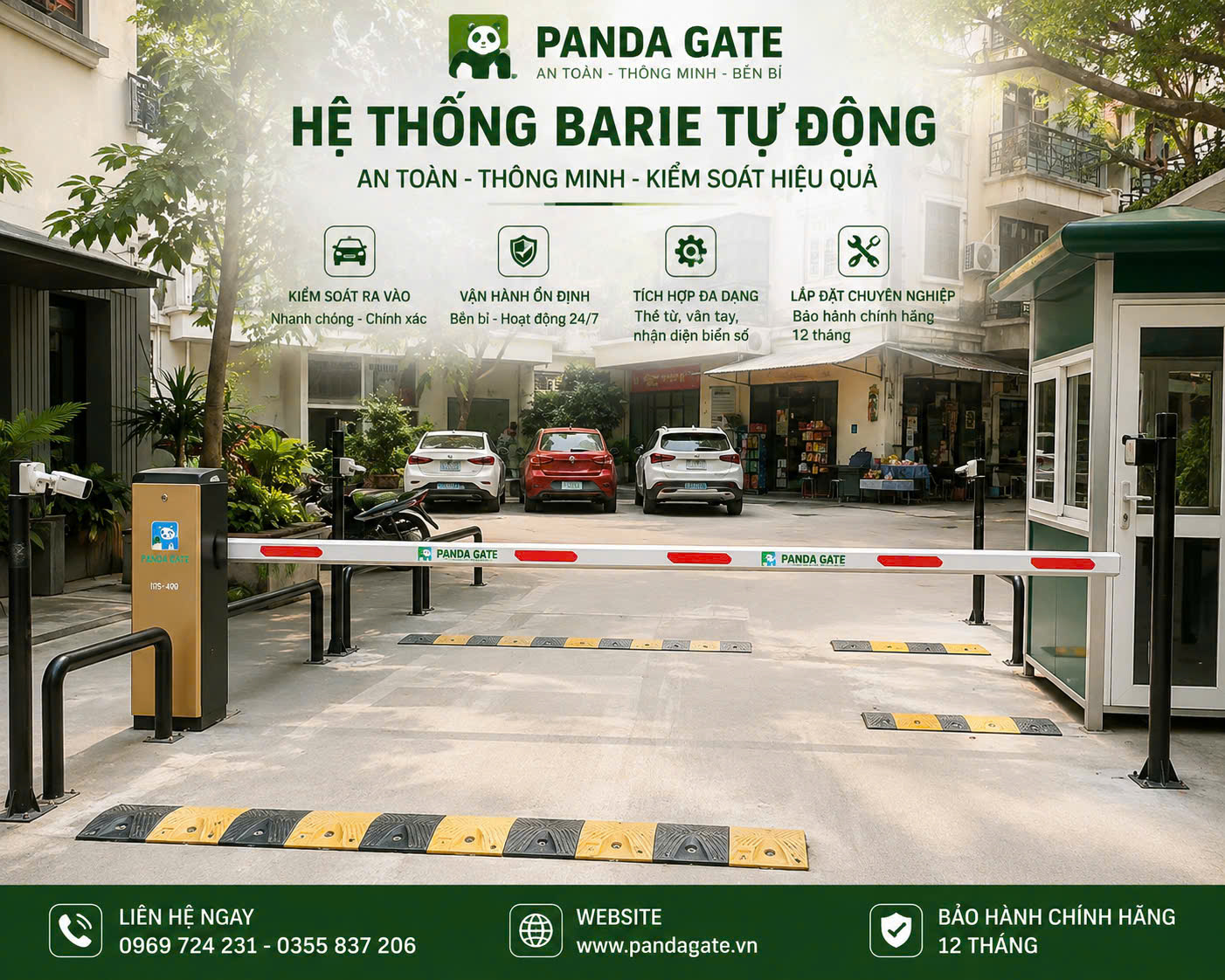 Barie Tự Động Nam Định – Cung Cấp, Lắp Đặt Chính Hãng