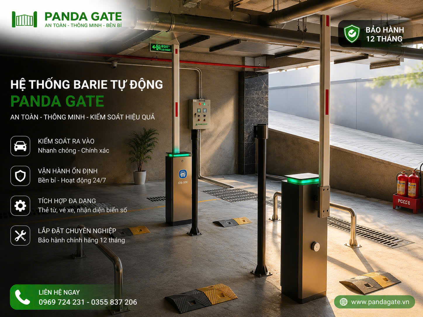 Lắp Đặt Barie KCN Rạng Đông